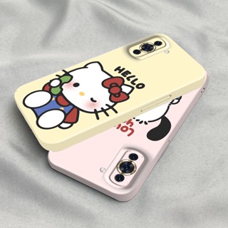 เคสโทรศัพท์มือถือ PC แข็ง ปิดด้านหลัง ลายเฮลโลคิตตี้ แวววาว สําหรับ Huawei Nova 10 Pro 9 SE 7 7i 7 Pro SE 6 SE 4 P20 P30 P40 Lite Mate 20