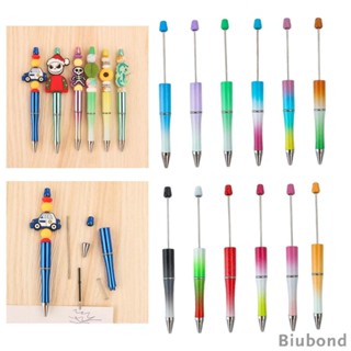 [Biubond] ปากกาลูกลื่น ลูกปัด หลากสี 12 ชิ้น DIY