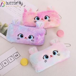 Buttterfly กระเป๋าใส่ปากกา ดินสอสี คุณภาพสูง เพื่อการเรียนรู้ ตลก อุปกรณ์สํานักงาน มัดย้อม