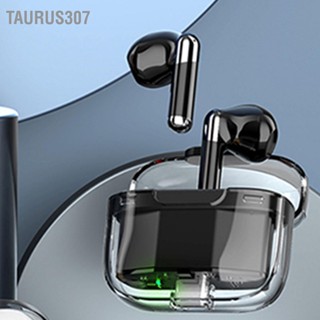 Taurus307 หูฟังแปลภาษาบลูทูธ 5.3 รองรับ 144 ภาษาหูฟังนักแปลไร้สายพร้อมเคสใส