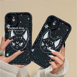 เคสป้องกันโทรศัพท์มือถือ แบบนิ่ม ลายแมวน่ารัก สําหรับ iPhone 15 14 13 11 12 Pro Max 8 7 6 6s Plus XR XS Max SE 2020