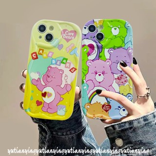 เคสโทรศัพท์มือถือนิ่ม ขอบโค้ง ลายการ์ตูนหมี หัวใจ ตัวอักษร 3D สีรุ้ง สําหรับ Infinix Smart 6 7 5 6Plus Hot 9 10Lite 30i 8 Hot 8 20 9 12 10 11 30 Play Note 12 G96