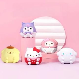 SANRIO ของเล่นตุ๊กตา Hello Kitty Cinnamorroll Kuromi Kawaii ช่วยบรรเทาความเครียด สําหรับเด็ก