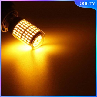 [dolity] หลอดไฟเลี้ยวรถยนต์ Led 3014 144smd 1156 BAU15S 12V 1 คู่