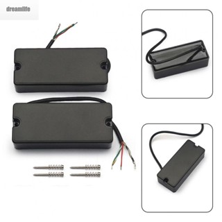 【DREAMLIFE】Guitar Pickups 1set 4 String Electric Bass Guitar For 4 String Electric Bass