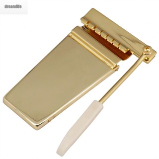 【DREAMLIFE】Tremolo Bridge Tail 194.5x107mm Accessory Chrome/Gold Durable Long Lasting