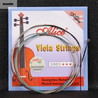 【DREAMLIFE】Viola Strings D-3rd Steel Core For Children German Silver Winding Steel Core