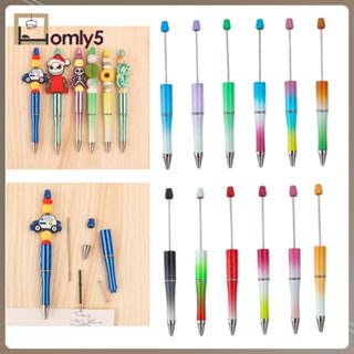 [Homyl5] ปากกาลูกลื่น ลูกปัด หลากสี DIY 12 ชิ้น