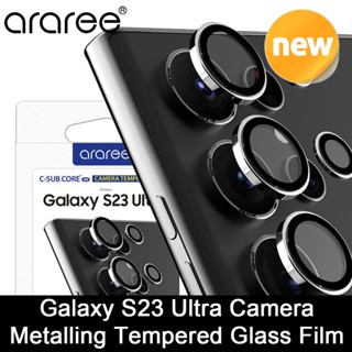 ARAREE Galaxy S23 Ultra Camera 3.C-SUB Metalling Tempered Glass Film Korea