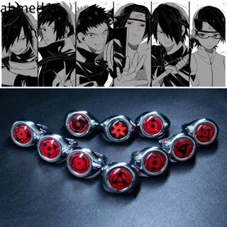 Ahmed แหวนแฟชั่น ลายการ์ตูนอนิเมะ Ninja Uchiha Itachi ของขวัญ สําหรับผู้หญิง DIY