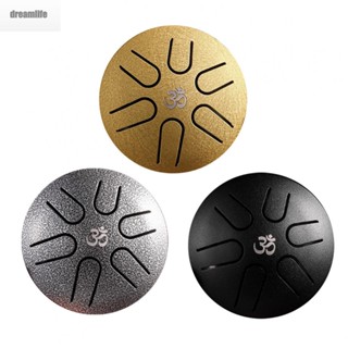 【DREAMLIFE】High Quality Steel Tongue Drum Part Steel 3.1 * 3.1 * 1.6in 3inch 6Tone