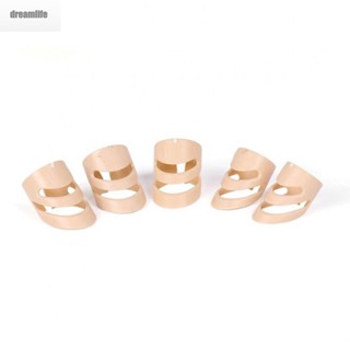 【DREAMLIFE】Guitar Pick Thumb Pick White/Blue/Beige Colorful Index Finger Guitar Finger Cot