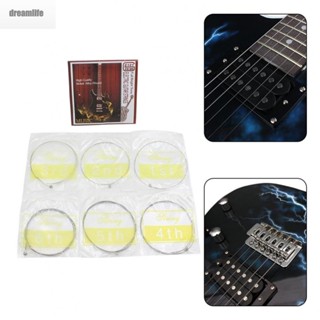 【DREAMLIFE】Guitar Strings 6 PCS Set Electric Guitar Strings IRIN E101 Metal Brand New