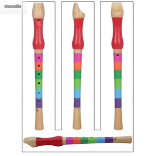 【DREAMLIFE】Wood Flute 8 Holes Early Education Musical Education Musical Instrument