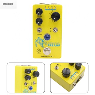 【DREAMLIFE】Effects Pedal 4 Modes Accessories Distortion Electric Guitar Overdrive