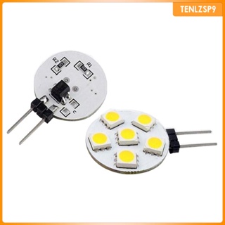 [tenlzsp9] หลอดไฟฮาโลเจนซีนอน 12V 50-6SMD 1W สําหรับรถยนต์ 10 ชิ้น