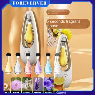 Auto Aroma Diffuser เครื่องเพิ่มความชื้นแบบชาร์จไฟได้เครื่องกระจายกลิ่นหอม Essential Oil Diffuser Room Air Freshener Spray Humidifier Perfume fore