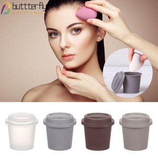 Buttterfly ที่วางฟองน้ํา เครื่องสําอาง รูปไข่ กันราน้ําค้าง สําหรับโชว์พัฟ เครื่องสําอาง