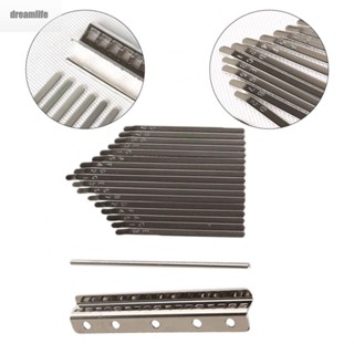 【DREAMLIFE】Kalimba Keys 17 Keys Accessories Bridge Kalimba Musical Key Replacement