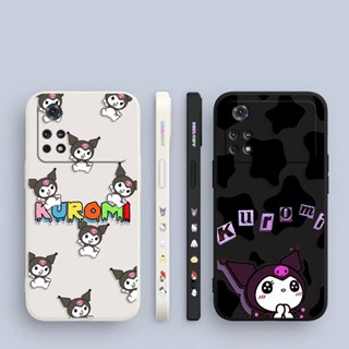 เคสโทรศัพท์มือถือ พิมพ์ลาย Cheeky Kuromi มีลายด้านข้าง สําหรับ Xiaomi POCO F5 X5 X4 X3 M5 M4 M3 F4 F3 C40 Redmi K60 K40 S Note 12 11 10 X Lite Pro Plus NFC GT 5 G