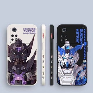 เคสโทรศัพท์มือถือ พิมพ์ลายอนิเมะกันดั้ม มีลายด้านข้าง สไตล์ญี่ปุ่น สําหรับ Xiaomi POCO F5 X5 X4 X3 M5 M4 M3 F4 F3 C40 Redmi K60 K40 S Note 12 11 10 X Lite Pro Plus NFC GT 5 G
