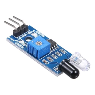 (1ชิ้น) AB072 โมดูลตรวจจับวัตถุและสิ่งกีดขวาง IR Infrared Obstacle Avoidance Tracking Sensor Module โมดูลตรวจจับสิ่งก...