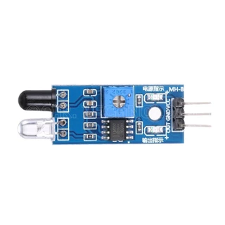 (1ชิ้น) AB072 โมดูลตรวจจับวัตถุและสิ่งกีดขวาง IR Infrared Obstacle Avoidance Tracking Sensor Module โมดูลตรวจจับสิ่งก...