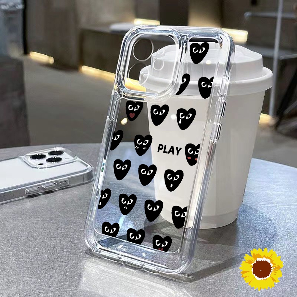Space Clear ซิลิโคนเคสโทรศัพท์สำหรับ IPhone 11 12 13 14 Pro 15 Max 7 8 Plus XS Max XS SE 2020 ฝาครอบกันกระแทก