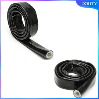 [dolity] ปลอกไฟเบอร์กลาส เคลือบซิลิโคน 16 มม. สําหรับท่อน้ํามันเชื้อเพลิง AN10