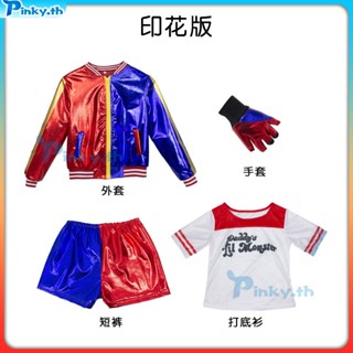 Halloween Movie Role-playing Costumes X Task Force Suicide Squad Clown Cosplay Anime Suit (pinky.th)