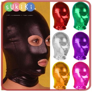 Sukiki หมวกยาง เปิดปาก เมทัลลิก แวววาว สําหรับผู้ชาย