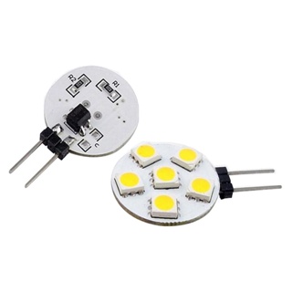 [lzdjhyke2yi] หลอดไฟฮาโลเจนซีนอน 12V 50-6SMD 1W สําหรับรถยนต์ 10 ชิ้น