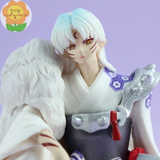 Toplan โมเดลฟิกเกอร์ PVC อนิเมะ Inuyasha Kikyō Sesshoumaru Higurashi Kagome ขนาด 13 ซม. ของขวัญ ของเล่นสะสม สําหรับเด็ก