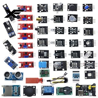 45 in 1 ชุดบอร์ดโมดูลเซนเซอร์สตาร์ทเตอร์ สําหรับ Arduino UNO R3 MEGA2560