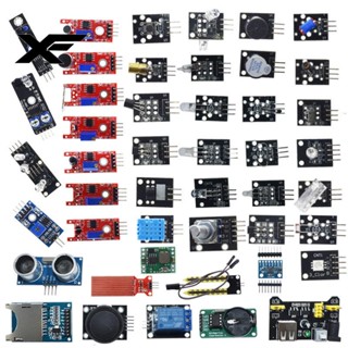 45 in 1 ชุดบอร์ดโมดูลเซนเซอร์สตาร์ทเตอร์ สําหรับ Arduino UNO R3 MEGA2560