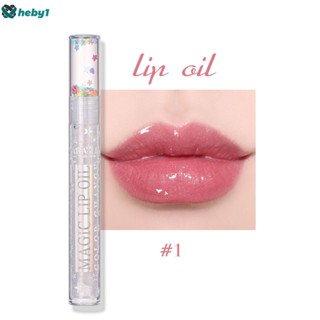 Yabaolian Water Light ลิปกลอสคริสตัลที่สวยงาม Flash Rich Water Lip Glaze heby1