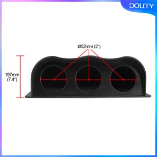 [dolity] เกจวัด 3 รู 2 นิ้ว 52 มม. 3 พอด 2 นิ้ว 52 มม. สําหรับมอเตอร์รถยนต์