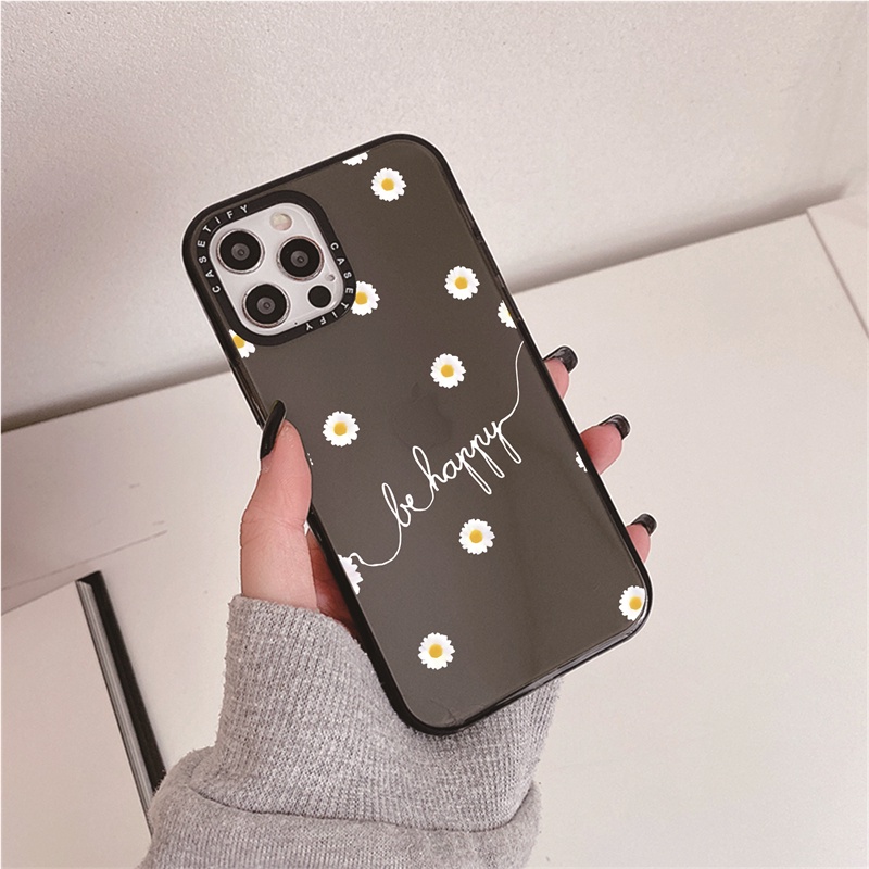 Casetify X Little Daisy RosePink เคสโทรศัพท์มือถือแบบนิ่ม ใส กันกระแทก สําหรับ iPhone 14 13 12 11 Pro MAX IX XS MAX XR 6 6s 7 8 Plus