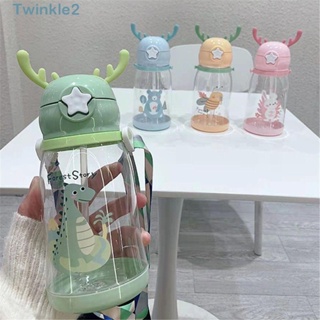 Twinkle ขวดน้ํา ลายการ์ตูน ขนาด 600 มล. สําหรับเล่นกีฬา เดินทาง