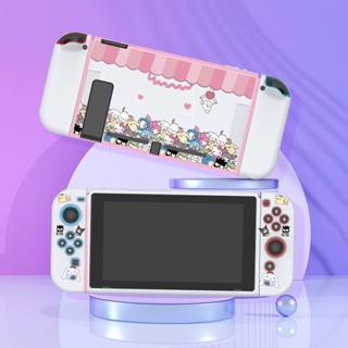 เคสป้องกัน แบบนิ่ม ลาย Sanrio Kuromi Melody สําหรับ Nintendo Switch Switch OLED