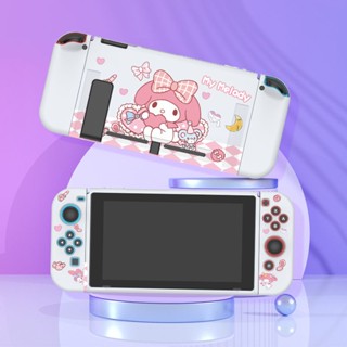 เคสซิลิโคนนิ่ม ลาย Sanrio Melody Nintendo Switch OLED น่ารัก สําหรับป้องกันเกม