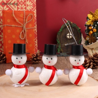[dnotbrag] ตุ๊กตาหิมะจิ๋ว จี้ เครื่องประดับตกแต่งคริสต์มาส โมเดลของเล่น บ้านตุ๊กตา อุปกรณ์เสริม [พร้อมส่ง]