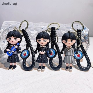 [dnotbrag] พวงกุญแจ The Addams Family Wednesday Movie and TV Anime ของขวัญสําหรับผู้หญิง ผู้ชาย [พร้อมส่ง]