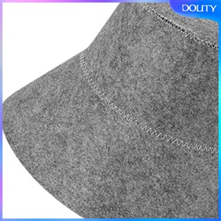 [dolity] หมวกผ้าสักหลาด ระบายอากาศ เส้นผ่าศูนย์กลาง 6 นิ้ว ทนทาน