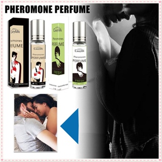 Crazelife น้ำหอมฟีโรโมน Unisex Flirting Seduction Androstenone Sexual Stimulation Fragrance Romantic Removal Odor Long Lasting Body Care 10ml JOYFEEL