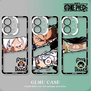 เคสโทรศัพท์มือถือ TPU ใส กันกระแทก ลายการ์ตูนอนิเมะ One Piece สําหรับ Realme 7i 8i C21Y C25Y C21 C25 C2 9 RENO 5 6 Pro 7Z