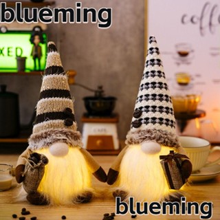 Blueming2 ตุ๊กตาโนม ไร้หน้า เรืองแสง ของขวัญคริสต์มาส สําหรับตกแต่งบ้าน