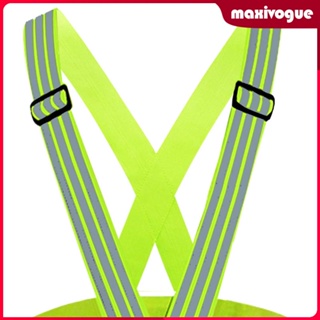 [Maxivogue] เสื้อกั๊กสะท้อนแสง น้ําหนักเบา สําหรับวิ่งจ๊อกกิ้ง