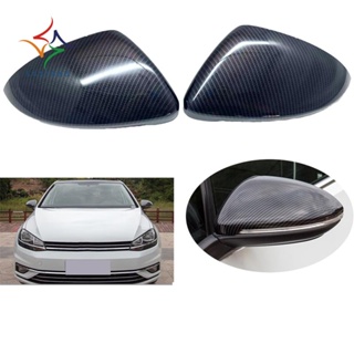 ฝาครอบกระจกมองหลัง คาร์บอนไฟเบอร์ อุปกรณ์เสริม สําหรับ Volkswagen Golf 7 MK7 2013-2020