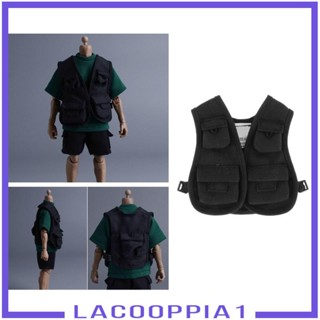 [Lacooppia1] เสื้อกั๊กลําลอง ขนาดเล็ก ทนทาน สําหรับตุ๊กตา สเกล 1/12